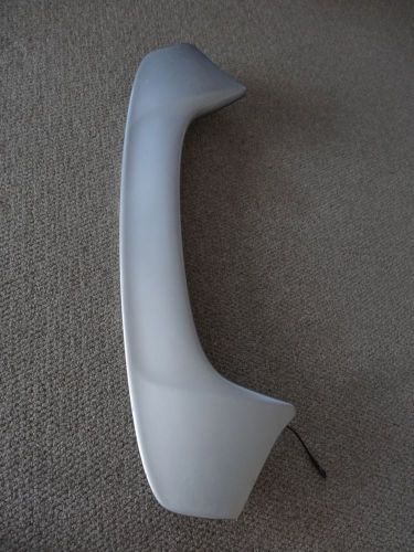 2002-2007 subaru impreza wrx trunk wing spoiler silver psm 