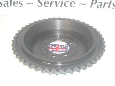 Triumph brake drum w sprocket 43t t100 59-66 t120 bonneville 1960 - 68  37-1276