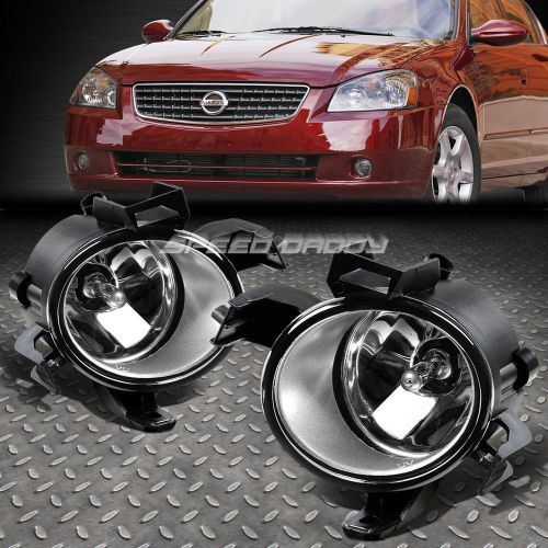 Clear lens driving bumper oem fog light/lamp+switch for 05-06 altima s/sl/se