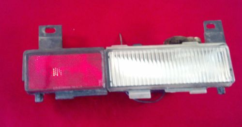 1984-87 corvette rh/passenger side rear in the bumper marker light oem