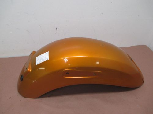 02-08 kawasaki vulcan mean streak 1500 1600 oem rear fender mud guard orange