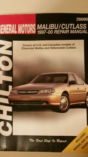 97-00 chevrolet malibu and oldsmobile cutlass repair manual