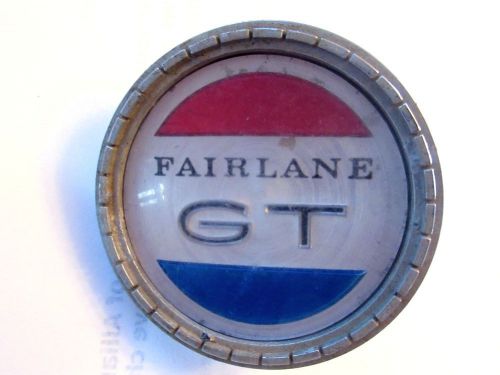 1967 ford fairlane console gt emblem