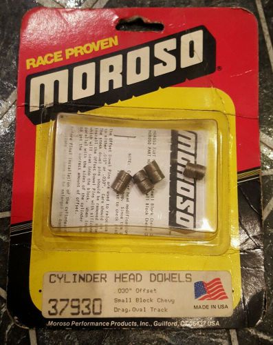 Nos mor37930 -  moroso 37930 offset  .030&#034; chevy cylinder head dowels