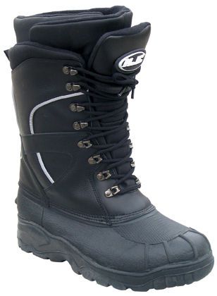 Hjc extreme snowmobile boots black