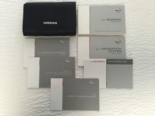 2014 nissan murano owners manual navigation system service guide free shipping