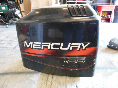 Mercury 125hp outboard top cowling  p.n. 828354t 8, fits: 1999-2006
