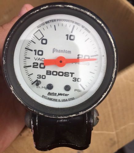 Autometer boost gauge used