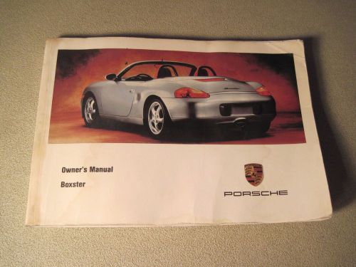 1999 porsche boxster owners manual deal  &#034;fast free u.s. priority shipping&#034;