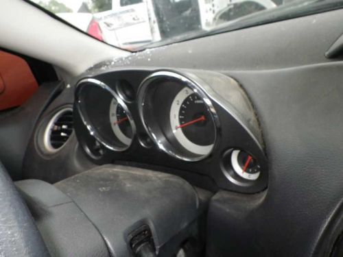 08 mitsubishi eclipse speedometer cluster cluster 2.4l 4 cyl mph at 39493