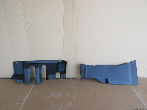 98 bmw z3 m roadster e36 under-dashboard kick panel knee trim pair #1000