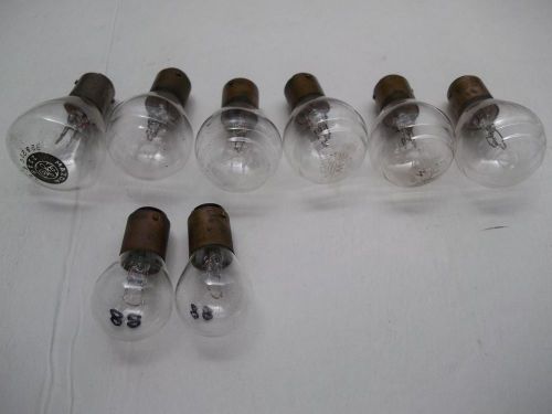 8 vintage light bulbs from old repair shop 6 volt