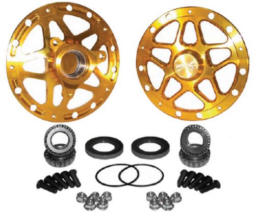 New winters sprint car front hub kit,gold direct mount wheel centers,midget