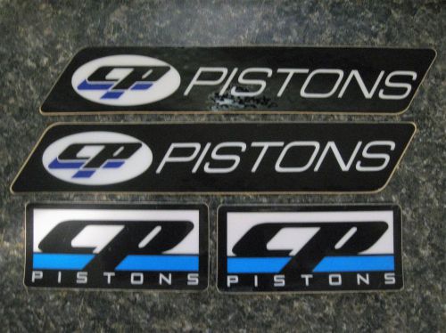 Cp pistons racing decals stickers toolbox car truck suv window decal sticker