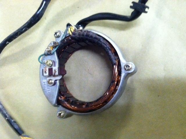 Suzuki gt 380 stator