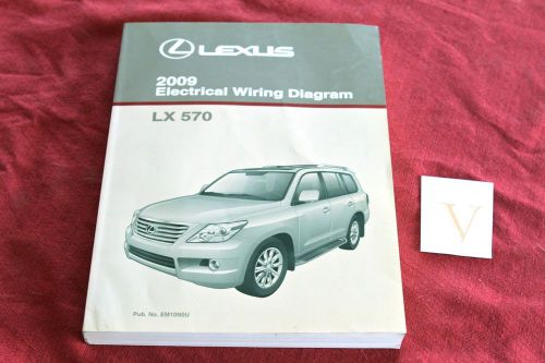 2009 lexus electrical wiring diagram lx 570 oem