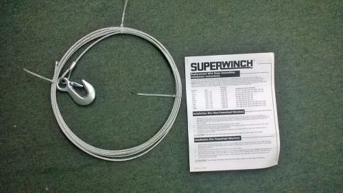 Replacement winch cable 5/32x25&#039; superwinch