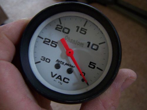 Autometer 30psi boost/vac phantom gauge