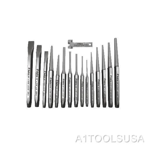 16 pc punch & chisel set  apt 1600