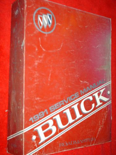 1991 buick roadmaster shop manual / original g.m. service book!