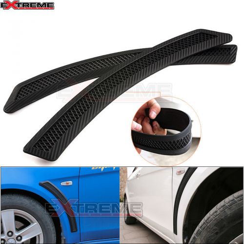 Evo 10x carbon look side fender scoop air dams fit for lancer gt es evolution