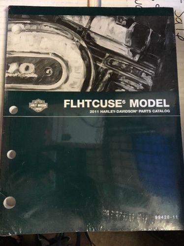 Harley-davidson 2011 flhtcuse-6 models parts catalog p/n 99428-11