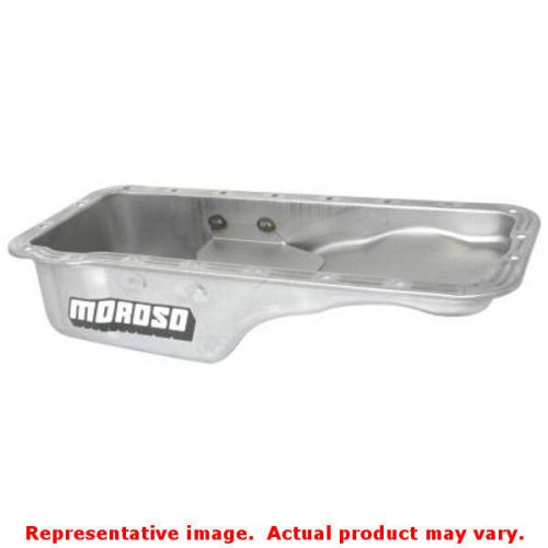 Moroso 20606 moroso oil pan clear zinc fits:ford 1958 - 1959 fe-series 361 edse