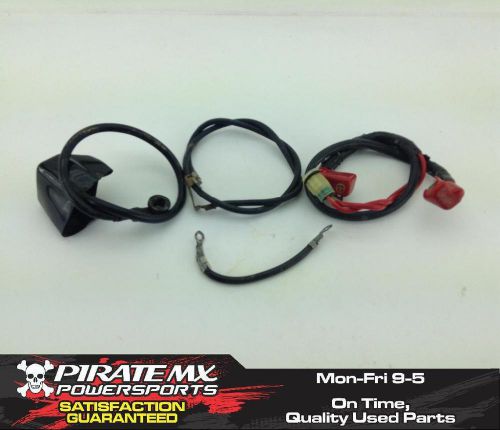 Honda rincon trx650fa positive negative battery starter wires #15 2004