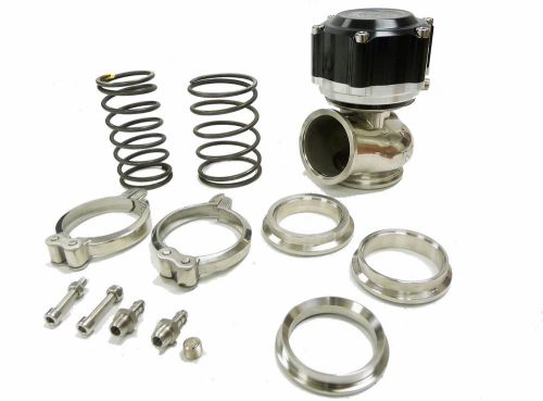 Maximizer black 50 mm v-band external wastegate aluminum