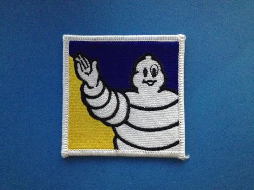 Rare vintage 1970&#039;s michelin tires racing suit car club jacket hat patch crest b