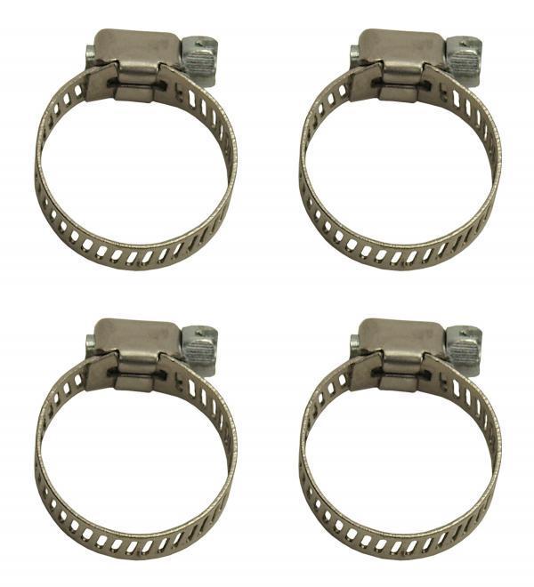 Derale 5/16"-1/2" stainless steel hose clamps