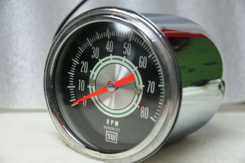 Extra deep tachometer cup  3-3/8&#034; stewart warner 960 101 sun tach 8k 6k 5k 10k