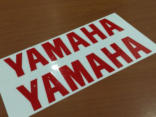 Yamaha decals sticker vinyl yz yzf fzr r1 r6 size 6&#034;-12&#034;(2 pcs/set)