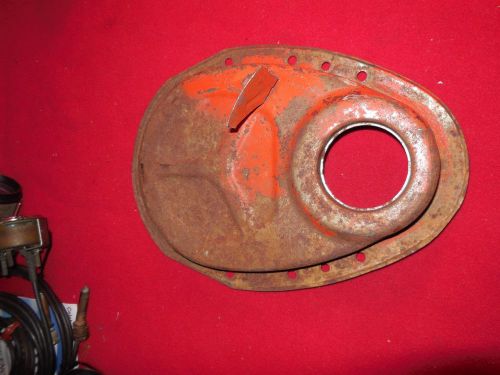 64-71 camaro corvette chevelle 327 350 7 inch balancer timing cover aor tab