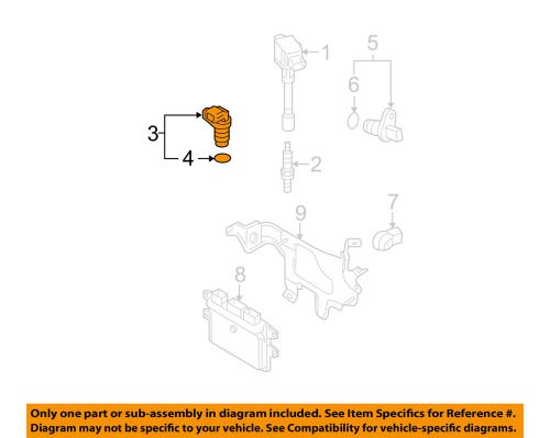 Nissan oem 07-15 sentra-engine camshaft position sensor 237313lm1a