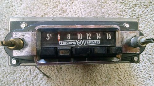 Original triumph radio - free shipping