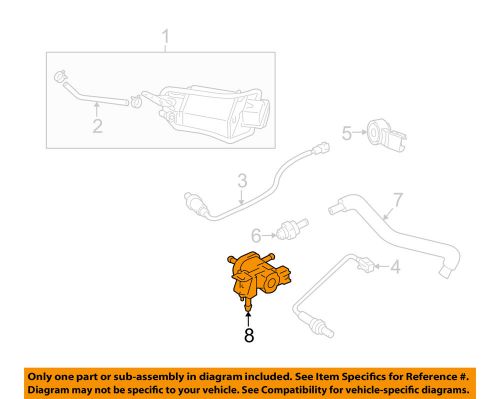 Toyota oem 09-13 matrix vapor canister-vacuum switch 258600h090