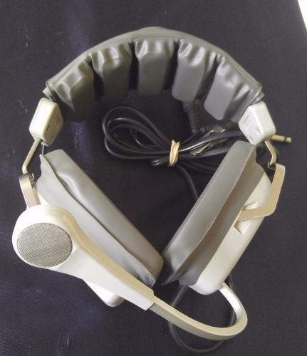 Telex e-951 aircraft pilot co-pilot aviation headset aviator headset untested