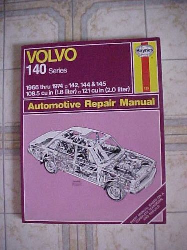 Haynes volvo repair manual 1966-1974