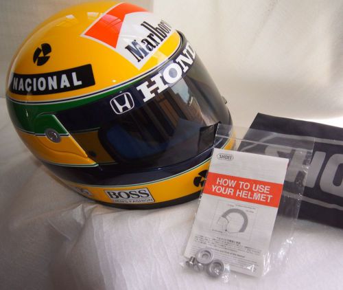 Full size shoei grv-sr helmet ayrton senna mclaren honda awesome quality