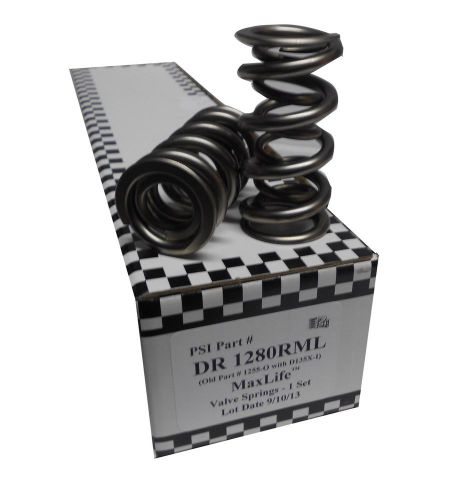 Psi dr1280rml max life drag race dual valve spring 1.520&#034; 1.000&#034; max lift (16)