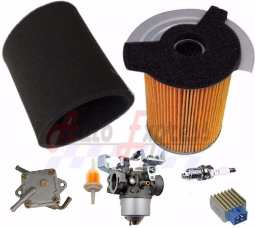 Yamaha g14 300cc 4 cycle 95 96 gas golf cart tune up kit carburetor fuel pump