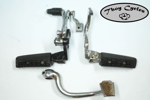 Footpegs/fußraste backstep control rearset [sr400/sr500]