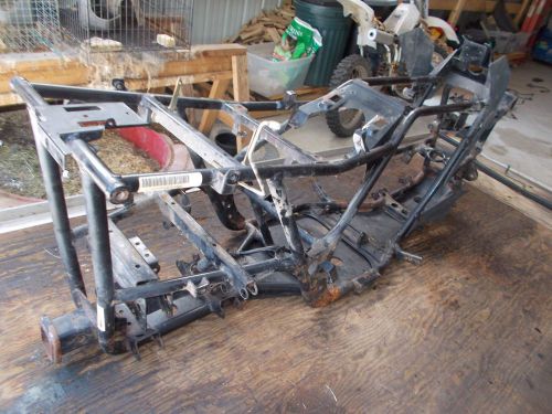 2004 arctic cat 650 4x4 entire frame atv 4 wheeler chassis / twisted front