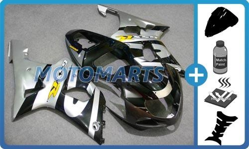 Bundle for suzuki gsxr 600 750 01 02 03 k1 inj body kit fairing & windscreen ak