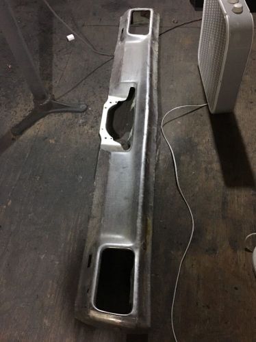 70 chevelle factory rear bumper with brackets