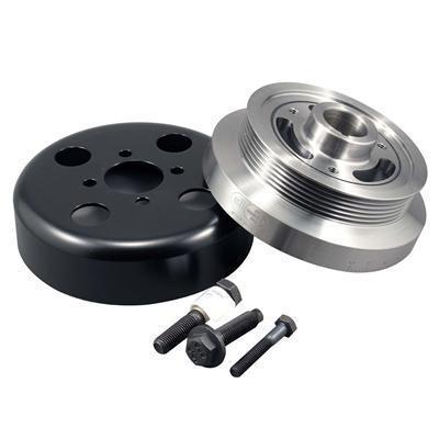 Summit racing pulley set serpentine 25% underdrive steel ford 4.6l pair