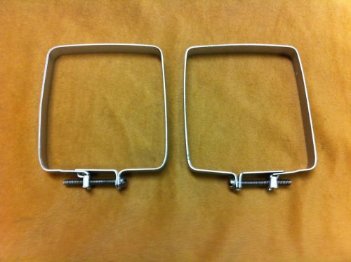 1952-1957 ford,thunderbird,mercury original heater and ac retainer clamps, pair