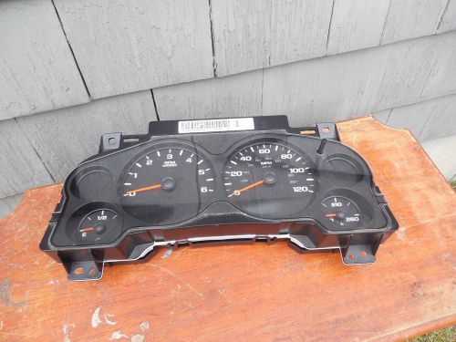 2007 chevrolet silverado  instrument cluster