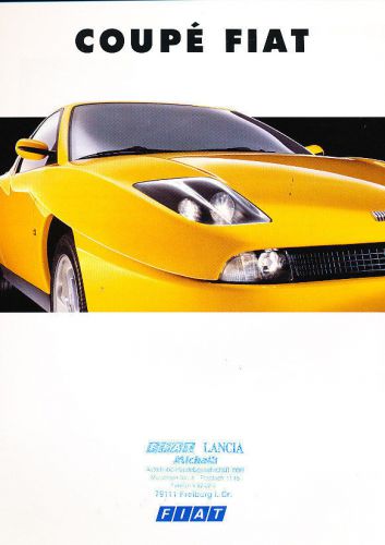 1994 fiat coupe sales brochure catalog german